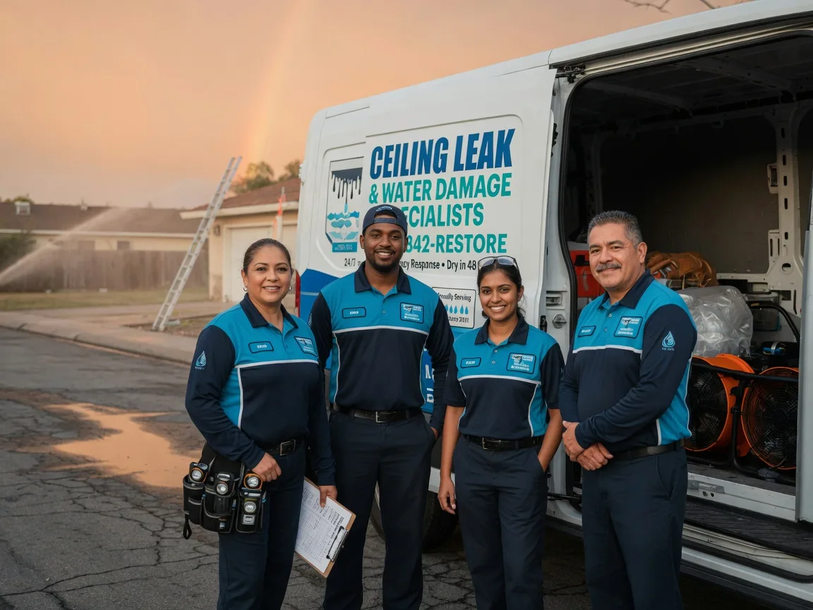 Ceiling Leak Cleanup company in Pinckney, MI